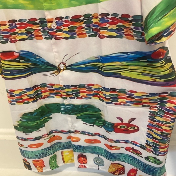 The Very Hungry Caterpillar button down shirt - Picture 6 of 10
